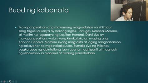 Kabanata 7: Si Simoun (Ang Buod ng “El Filibusterismo”).